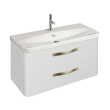 Тумба под раковину Jacob Delafon Replay 100 см, белая, EB1047-G1C