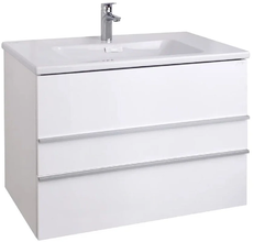 Тумба под раковину Jacob Delafon Lucien EB2057-J5-J5, 80 см, подвесная, цвет белый лак