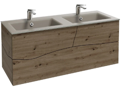 Тумба под раковину Jacob Delafon Sherwood 120 см, состаренный дуб, EB1834RU-P13