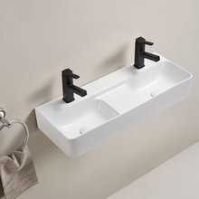 Раковина Comforty, 80.5 см, 2 чаши, белый, 00-00012246 (78694)