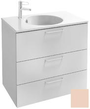 Тумба под раковину Jacob Delafon Odeon Rive Gauche 70 см, EB2531-RX-M70, цвет телесный матовый, ручки на выбор