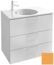 Тумба под раковину Jacob Delafon Odeon Rive Gauche 70 см, EB2531-RX-M86, цвет императорский жёлтый матовый, ручки на выбор