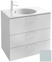 Тумба под раковину Jacob Delafon Odeon Rive Gauche 70 см, EB2531-RX-M50, цвет голубой шторм матовый, ручки на выбор