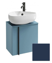 Тумба под раковину Jacob Delafon Nouvelle Vague 45 см, EB3045D-S06, цвет темно-синий сатин, петли справа