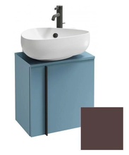 Тумба под раковину Jacob Delafon Nouvelle Vague 45 см, EB3045D-M59, цвет ледяной коричневый матовый, петли справа