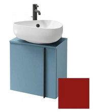 Тумба под раковину Jacob Delafon Nouvelle Vague 45 см, EB3045G-M69, цвет темно-красный матовый, петли слева