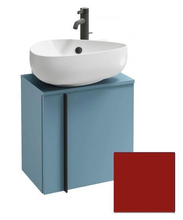 Тумба под раковину Jacob Delafon Nouvelle Vague 45 см, EB3045G-S08, цвет темно-красный сатин, левая