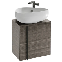 Тумба под раковину Jacob Delafon Nouvelle Vague 45 см, EB3045D-E73, цвет фактурный дуб, петли справа