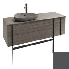 Тумба под раковину Jacob Delafon Nouvelle Vague 145 см, EB3044-442, серый антрацит глянцевый