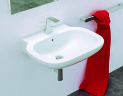 Раковина Flaminia Sprint SR64L 64x52 см, цвет белый