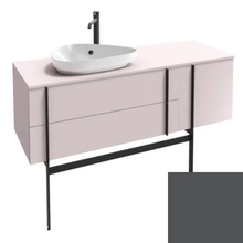 Тумба под раковину Jacob Delafon Nouvelle Vague 145 см, EB3043RU-G80, темно-серый глянцевый