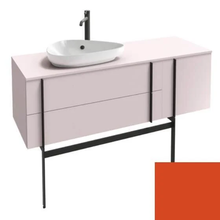 Тумба под раковину Jacob Delafon Nouvelle Vague 145 см, EB3043RU-G1K, дикий мак глянцевый