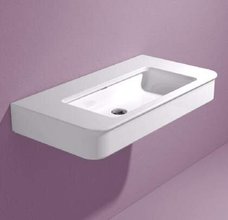 Раковина Flaminia Madre MA95L 95 см, цвет белый