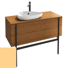 Тумба под раковину Jacob Delafon Nouvelle Vague 120 см, EB3042-G60, желтый глянцевый