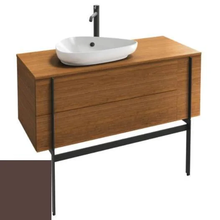 Тумба под раковину Jacob Delafon Nouvelle Vague 120 см, EB3042-N23, коричневый лед глянцевый