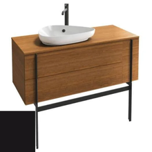 Тумба под раковину Jacob Delafon Nouvelle Vague 120 см, EB3042-274, черный глянцевый