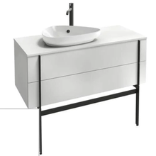 Тумба под раковину Jacob Delafon Nouvelle Vague 120 см, EB3041-M49, белый мягкий