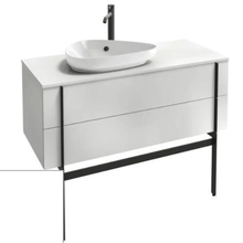 Тумба под раковину Jacob Delafon Nouvelle Vague 120 см, EB3041-F30, белый сатин