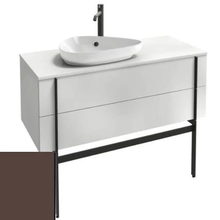 Тумба под раковину Jacob Delafon Nouvelle Vague 120 см, EB3041-F32, коричневый лед сатин