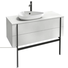 Тумба под раковину Jacob Delafon Nouvelle Vague 120 см, EB3041-G1C, белый глянцевый