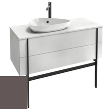 Тумба под раковину Jacob Delafon Nouvelle Vague 120 см, EB3041-G80, темно-серый глянцевый