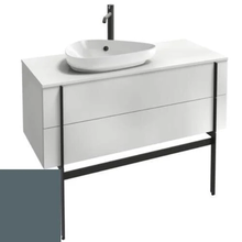 Тумба под раковину Jacob Delafon Nouvelle Vague 120 см, EB3041-G1F, графит глянцевый