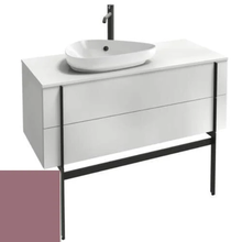 Тумба под раковину Jacob Delafon Nouvelle Vague 120 см, EB3041-G1B, розовый перец глянцевый