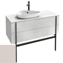 Тумба под раковину Jacob Delafon Nouvelle Vague 120 см, EB3041-G1H, бледно-розовый глянцевый