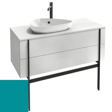 Тумба под раковину Jacob Delafon Nouvelle Vague 120 см, EB3041-G78, лагуна глянцевый