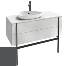 Тумба под раковину Jacob Delafon Nouvelle Vague 120 см, EB3041-442, серый антрацит глянцевый