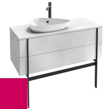 Тумба под раковину Jacob Delafon Nouvelle Vague 120 см, EB3041-441, фуксия глянцевый