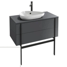 Тумба под раковину Jacob Delafon Nouvelle Vague 100 см, EB3040-F30, белый сатин