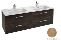 Тумба под раковину Jacob Delafon Vox 140 см, EB2070-R2-E16, цвет - ореховое дерево