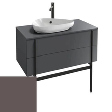 Тумба под раковину Jacob Delafon Nouvelle Vague 100 см, EB3040-G80, темно-серый глянцевый