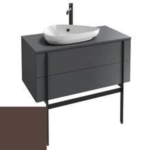 Тумба под раковину Jacob Delafon Nouvelle Vague 100 см, EB3040-N23, коричневый лед глянцевый