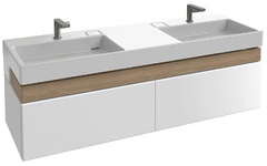 Тумба под раковину Jacob Delafon Terrace 150, подвесная, цвет - белый глянцевый лак