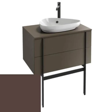 Тумба под раковину Jacob Delafon Nouvelle Vague 80 см, EB3039-M59, коричневый лед мягкий