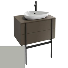 Тумба под раковину Jacob Delafon Nouvelle Vague 80 см, EB3039-S21, серый титан сатин