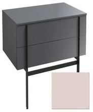 Тумба под раковину Jacob Delafon Nouvelle Vague 80 см, EB3054-S42, цвет пыльная роза сатин