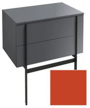 Тумба под раковину Jacob Delafon Nouvelle Vague 80 см, EB3054-M80, цвет маковый матовый