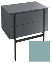 Тумба под раковину Jacob Delafon Nouvelle Vague 80 см, EB3054-G1I, цвет ментол глянцевый