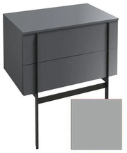 Тумба под раковину Jacob Delafon Nouvelle Vague 80 см, EB3054-M77, цвет пепельный матовый