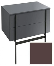 Тумба под раковину Jacob Delafon Nouvelle Vague 80 см, EB3054-M59, цвет ледяной коричневый матовый