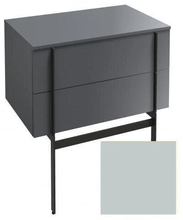 Тумба под раковину Jacob Delafon Nouvelle Vague 80 см, EB3054-M50, цвет голубой шторм матовый