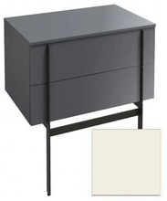 Тумба под раковину Jacob Delafon Nouvelle Vague 80 см, EB3054-G1D, цвет жасмин глянцевый