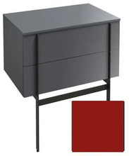 Тумба под раковину Jacob Delafon Nouvelle Vague 80 см, EB3054-G99, цвет магма глянцевый