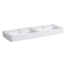 Раковина Geberit Renova 122130000 Plan, 130 см, белая