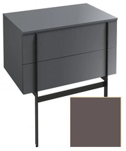 Тумба под раковину Jacob Delafon Nouvelle Vague 80 см, EB3054-G80, цвет светло-коричневый глянцевый