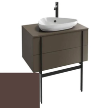 Тумба под раковину Jacob Delafon Nouvelle Vague 80 см, EB3039-F32, коричневый лед сатин