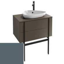 Тумба под раковину Jacob Delafon Nouvelle Vague 80 см, EB3039-G1F, графит глянцевый